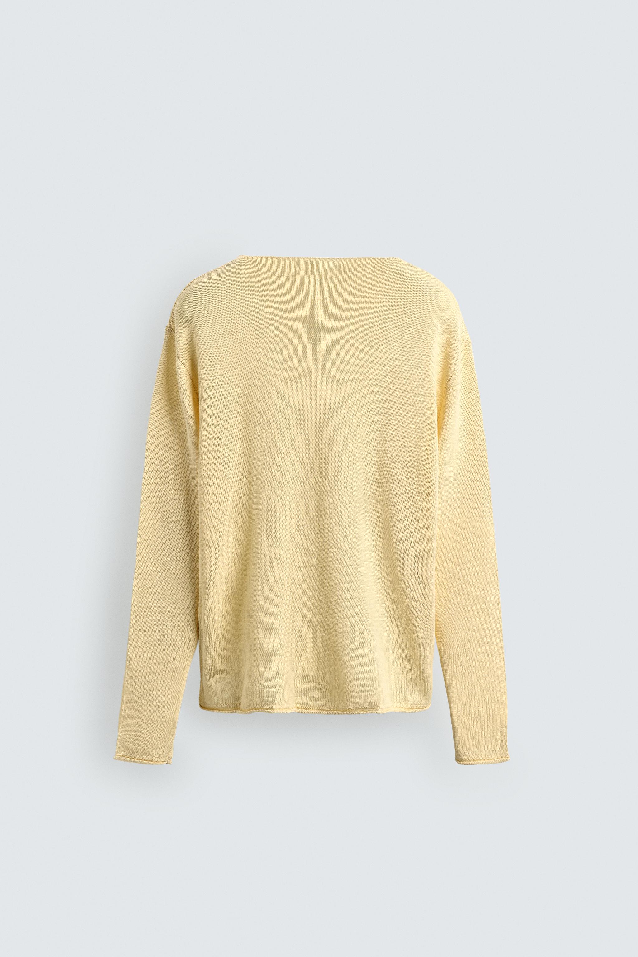 RELAXED FIT TEXTURED SWEATER